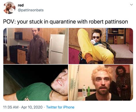 robert pattinson twitter meme